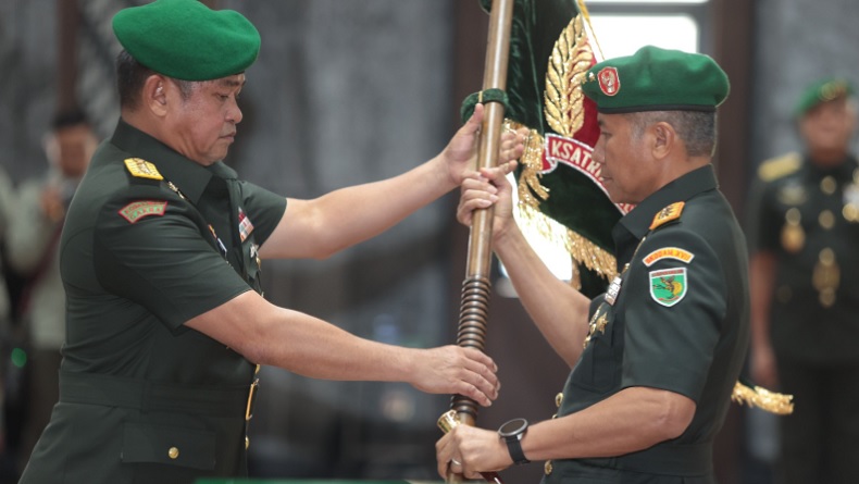 Sertijab, Mayjen Amrin Ibrahim Resmi Jabat Pangdam XVII/Cenderawasih