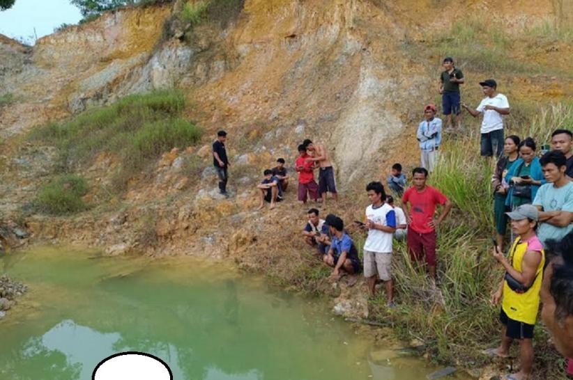 Pilu! Kakak Adik di Pekanbaru Tewas Berpegangan Tangan di Kolam Galian C