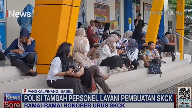 Lonjakan Permohonan SKCK di Pangkal Pinang dan Sikka, Pelayanan Diperpanjang hingga Malam