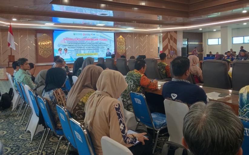Pemkab Kotabaru Sosialisasikan Transaksi Katalog Elektronik Versi 6