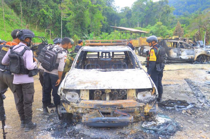 Kerusuhan di Yalimo, Polisi Selidiki Dugaan Pembakaran Sopir Bersama Mobilnya