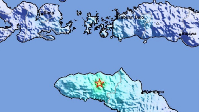 Gempa Bumi Magnitudo 5,1 Guncang Sumba Tengah, BMKG: Akibat Sesar Aktif
