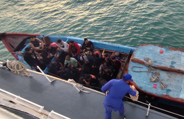 Polairud Gagalkan Penyelundupan 29 PMI Ilegal di Perairan Tanjung Balai