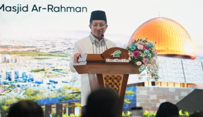 Resmikan Masjid dan Gereja di Lebak, Menag: Jadikan Banten Contoh Wilayah Toleran