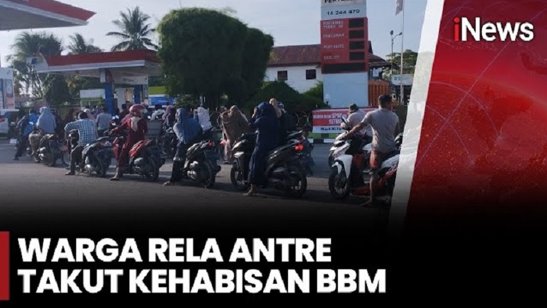Kelangkaan BBM di Aceh Singkil Picu Antrean Panjang di SPBU