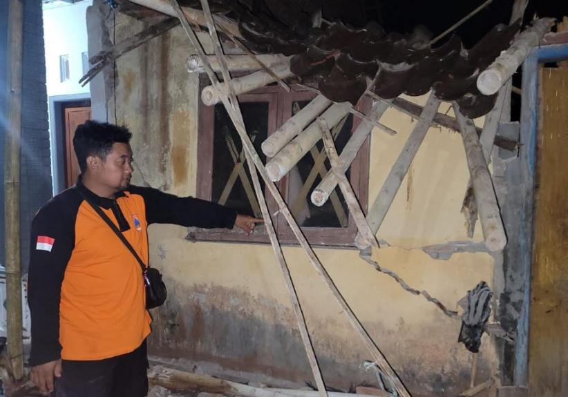 137 Rumah Rusak Imbas Gempa Banyuwangi dan Bali, 550 Jiwa Terdampak