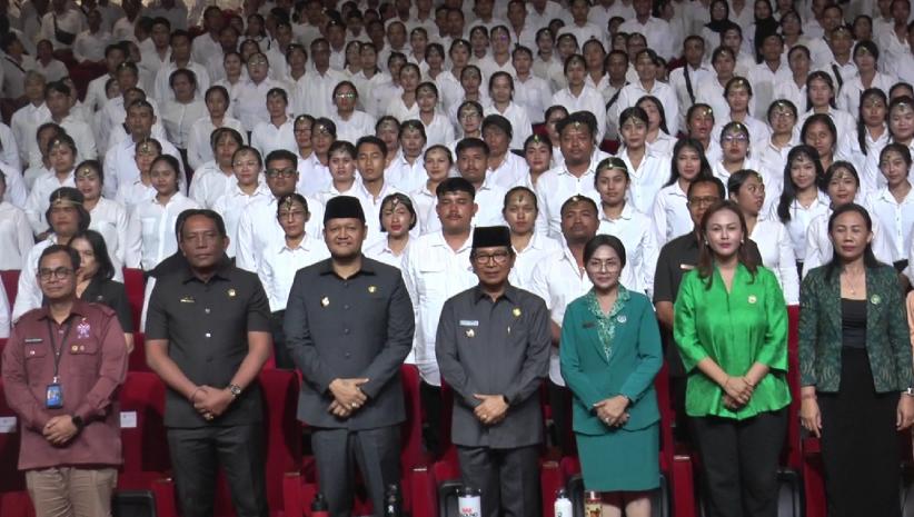 Hadiri Pelantikan PPPK Tahap II, Ketua DPRD Badung Minta ASN Jaga Integritas