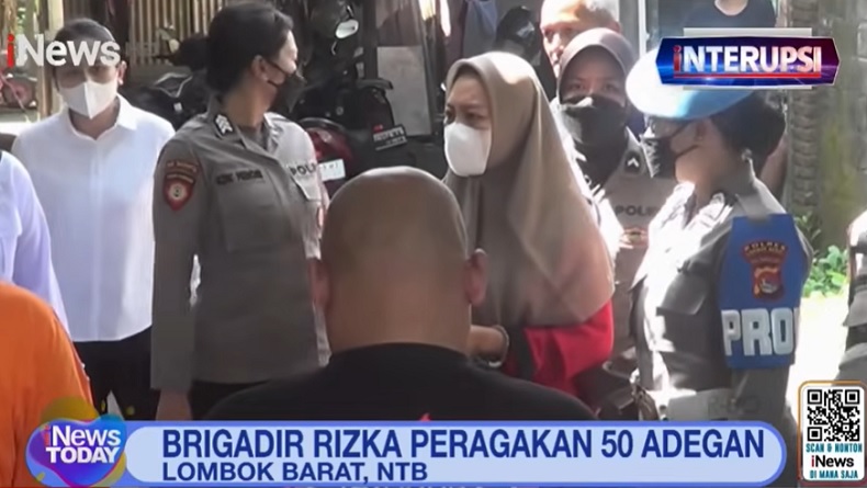 Rekonstruksi Pembunuhan Brigadir Esco di Lombok Barat, Tersangka Tolak Peragakan Adegan Kunci