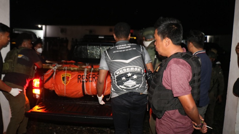 Satgas Damai Cartenz Evakuasi Korban Serangan Brutal KKB di Yahukimo, 1 Selamat 5 Tewas