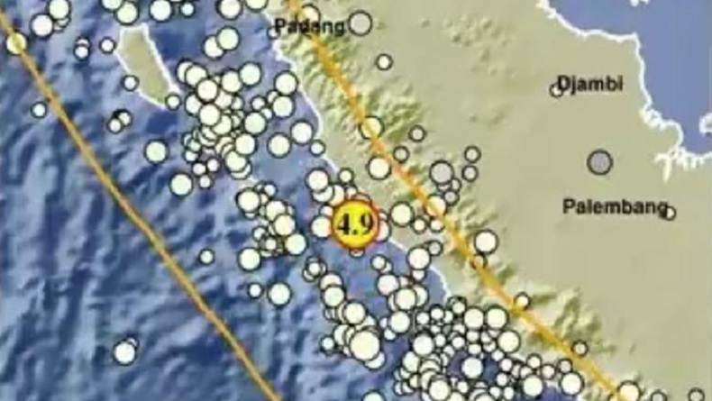 Gempa Bumi Magnitudo 4,6 Guncang Mukomuko Bengkulu