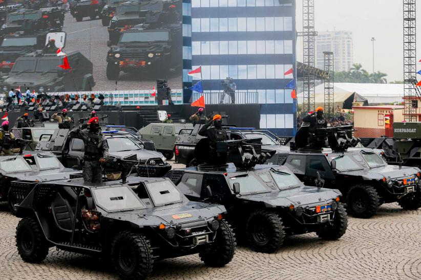 Gagahnya Prajurit TNI saat Parade Defile - Bagian 3
