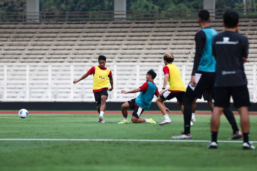 Latihan Perdana Timnas Indonesia U-23 Jelang SEA Games 2025 di Thailand - Bagian 2