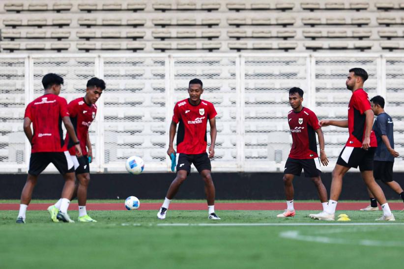 Latihan Perdana Timnas Indonesia U-23 Jelang SEA Games 2025 di Thailand - Bagian 3