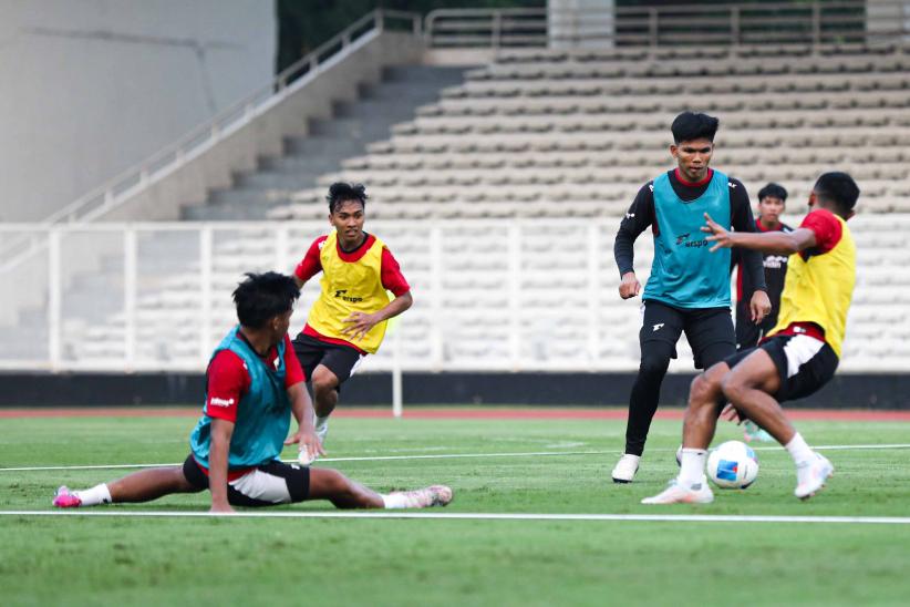 Latihan Perdana Timnas Indonesia U-23 Jelang SEA Games 2025 di Thailand - Bagian 4