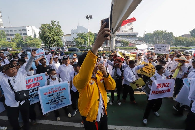 Ribuan CPMI Korea Turun ke Jalan, Menuntut Percepat Penempatan Kerja - Bagian 5