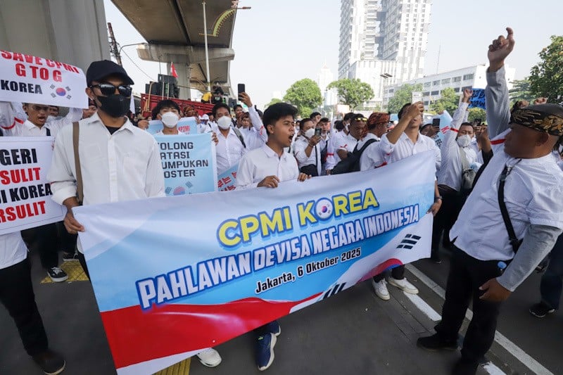 Ribuan CPMI Korea Turun ke Jalan, Menuntut Percepat Penempatan Kerja - Bagian 4