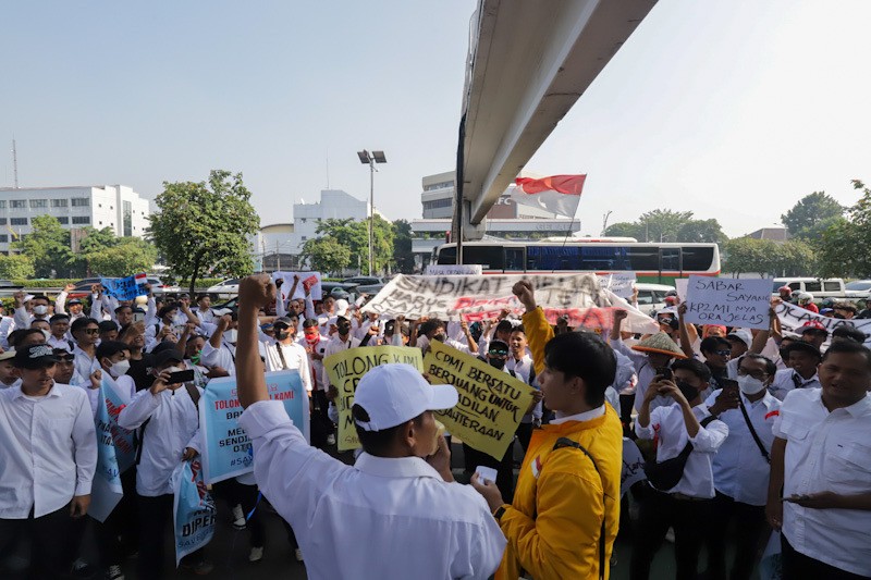Ribuan CPMI Korea Turun ke Jalan, Menuntut Percepat Penempatan Kerja - Bagian 3