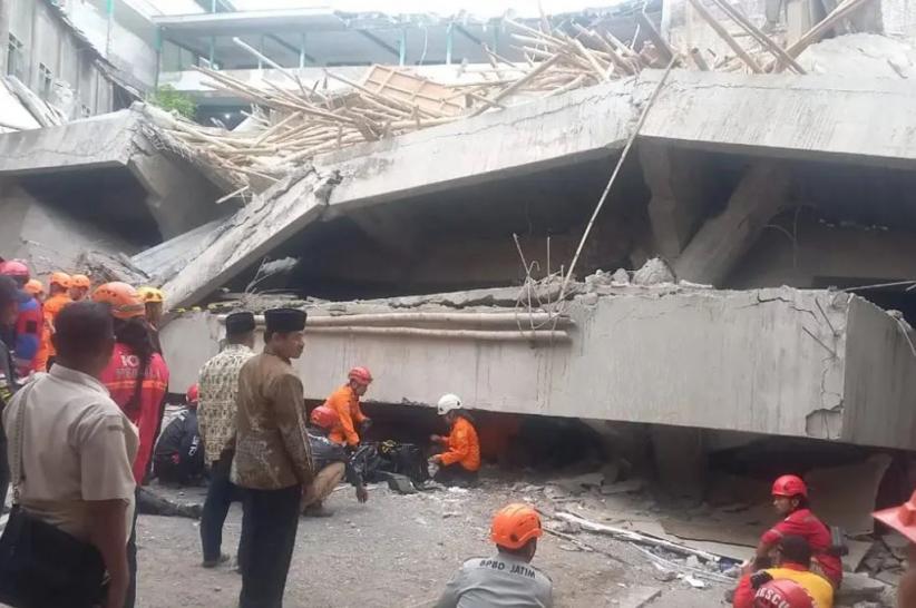 Jaga Keutuhan TKP, Warga Dilarang Masuk Lokasi Reruntuhan Ponpes Al Khoziny
