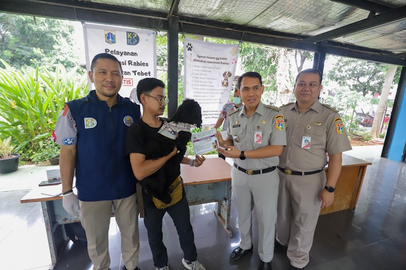 Jakarta Bebas Rabies, Hewan Peliharaan Warga Divaksinasi - Bagian 8