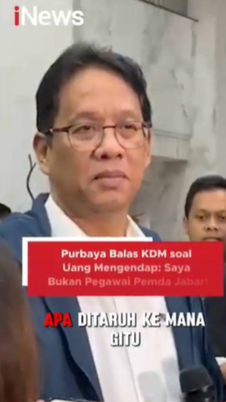 Purbaya Balas KDM soal Uang Mengendap Saya Bukan Pegawai Pemda Jabar Purbaya Balas KDM soal Uang Mengendap Saya Bukan Pegawai Pemda Jabar