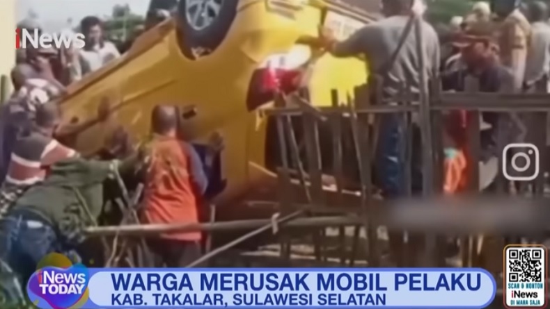 Perampokan Gunakan Mobil Polisi di Takalar Berhasil Digagalkan, Pelaku Kabur