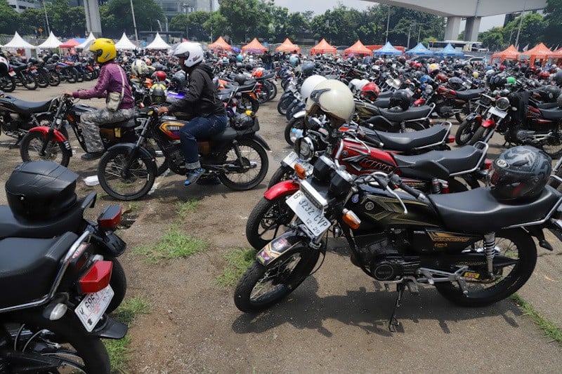 Jaga Jakarta, Ribuan Penggemar RX King Kopdar di Jalan MT Haryono  - Bagian 6