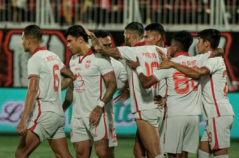 Hasil Malut United FC vs Persib, Laskar Kie Raha Bantai Maung Bandung 2-0