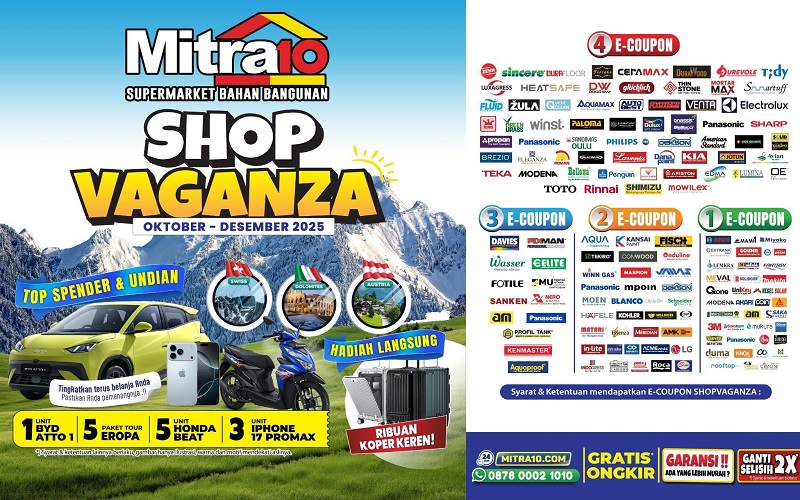 title Setelah Puas di 2024, Shopvaganza 2025 Siap Mengguncang dengan Hadiah yang Lebih Menggoda Setelah Puas di 2024, Shopvaganza 2025 Siap Mengguncang dengan Hadiah yang Lebih Menggoda