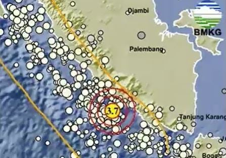 title Info BMKG Gempa Hari Ini Guncang Kaur Bengkulu, Cek Magnitudonya Info BMKG Gempa Hari Ini Guncang Kaur Bengkulu, Cek Magnitudonya