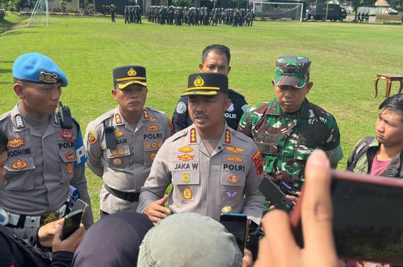 Jelang Paripurna Pemakzulan Bupati Pati, 3.379 Personel TNI-Polri Siaga Kawal Massa Pro-Kontra