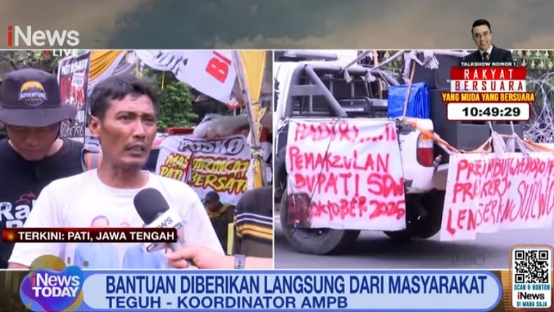 title Ribuan Warga Kawal Rapat Paripurna Pemakzulan Bupati Pati Sudewo, Pengamanan Diperketat Ribuan Warga Kawal Rapat Paripurna Pemakzulan Bupati Pati Sudewo, Pengamanan Diperketat