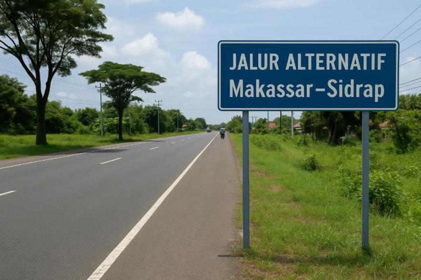 3 Jalur Alternatif Makassar-Sidrap: Rute, Jarak dan Waktu Tempuh