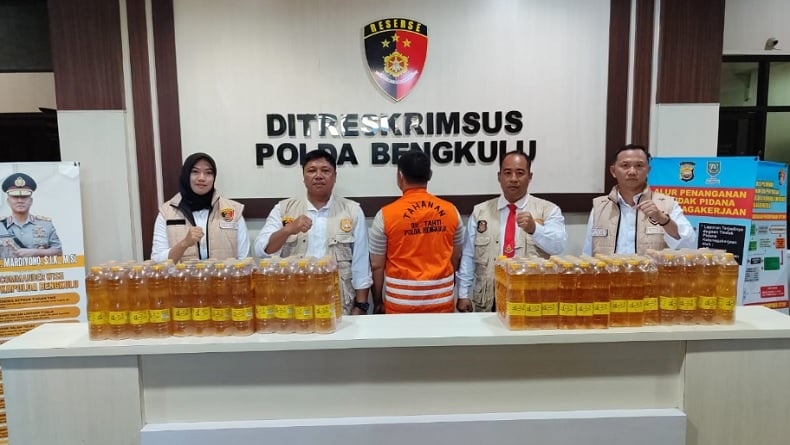 Polda Bengkulu Ungkap Kasus Minyak Goreng Tak Sesuai Takaran, 1 Orang Ditetapkan Tersangka