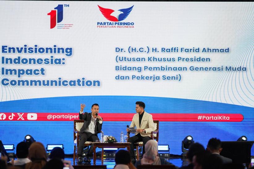 Raffi Ahmad Jadi Pembicara di Bimtek Perindo, Tekankan Pentingnya Komunikasi untuk Sukses - Bagian 3