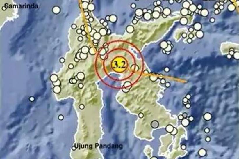 Gempa Hari Ini Magnitudo 3,2 Guncang Luwu Timur Sulsel