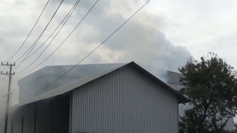 Kebakaran Hebat Pabrik Tepung Tapioka di Ponorogo, Api dari Mesin Pemanas