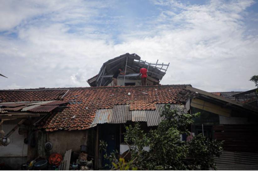 Angin Puting Beliung Terjang Bandung, 289 Rumah Warga Rusak