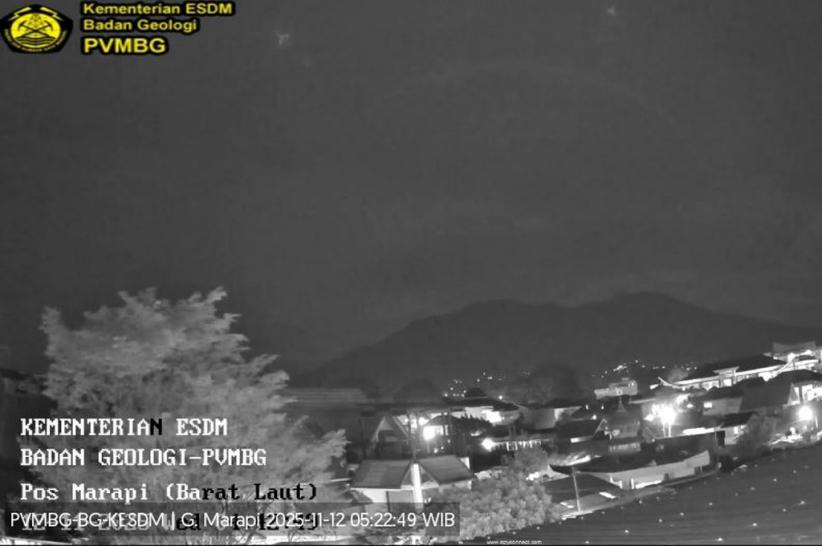 Gunung Marapi Meletus Hari Ini, Tinggi Kolom Abu Capai 400 Meter