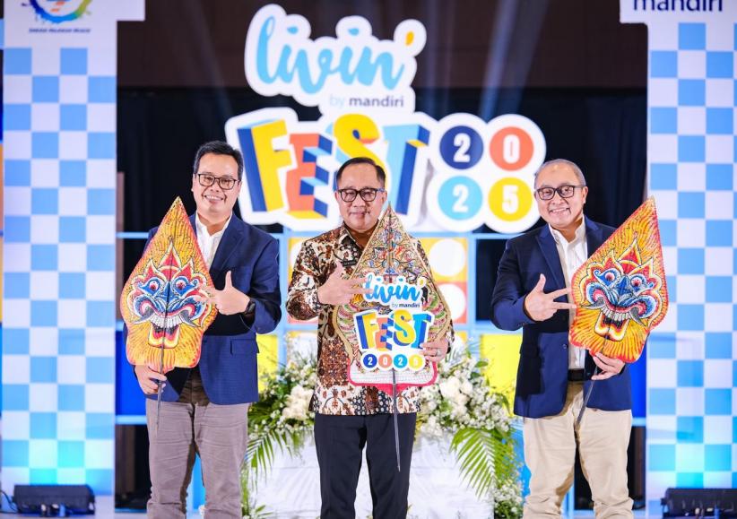 Bank Mandiri Resmi Buka Livin’ Fest 2025, Sinergikan UMKM dan Ekonomi Kreatif
