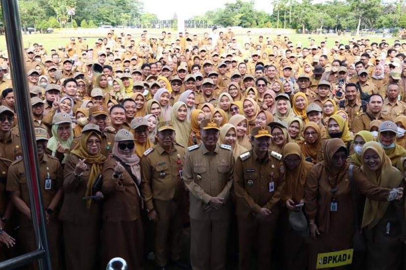 Inspektorat Kalsel Tegaskan Komitmen Wujudkan Pemerintahan Bersih dan Bebas Gratifikasi