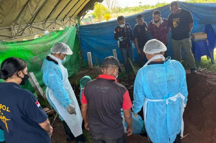 Makam Bocah Disabilitas Korban Pembunuhan di Merauke Dibongkar Polisi