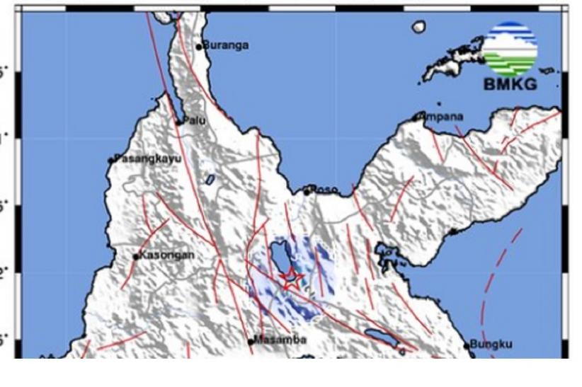 Gempa Hari Ini di Poso Kedalaman 5 Km, Cek Magnitudonya!