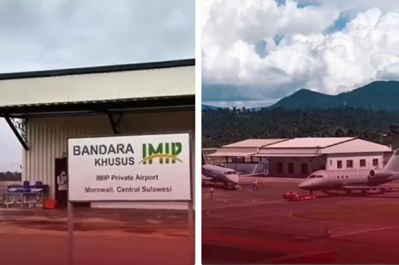 Heboh! Ada Bandara Diduga Tanpa Otoritas Negara di Morowali, Tanpa Bea Cukai hingga Imigrasi