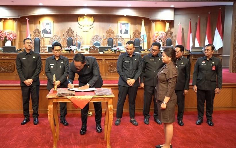 DPRD dan Bupati Badung Tetapkan APBD 2026 Senilai Rp12,1 Triliun