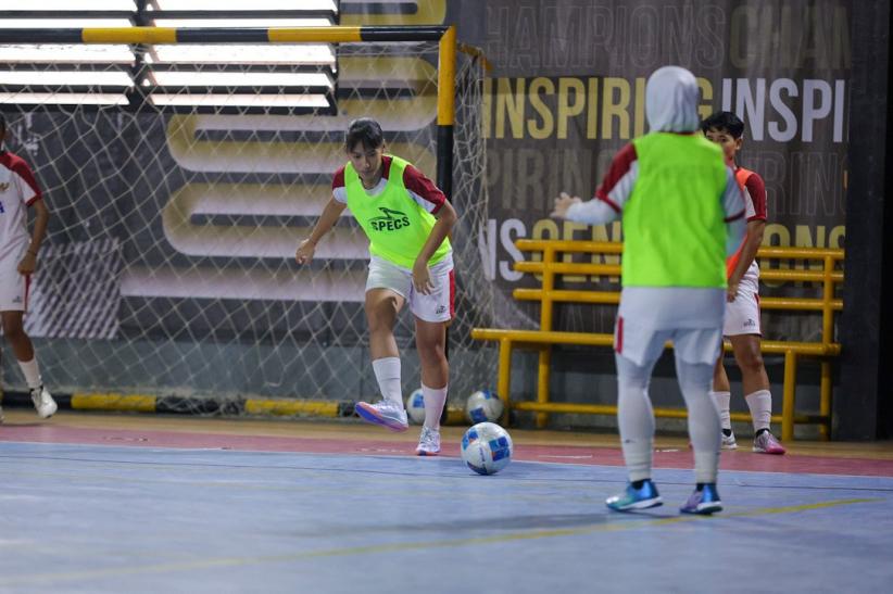 Jelang SEA Games 2025, Timnas Futsal Putri Indonesia Jalani Latihan Intensif - Bagian 1