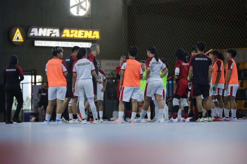 Jelang SEA Games 2025, Timnas Futsal Putri Indonesia Jalani Latihan Intensif - Bagian 3