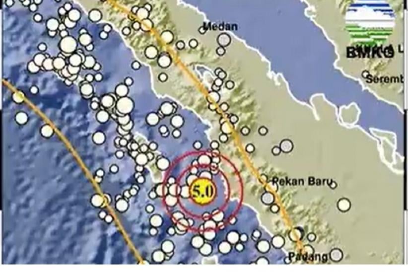 BMKG Gempa Hari Ini M 5,0 Guncang Nias Selatan, Tidak Berpotensi Tsunami