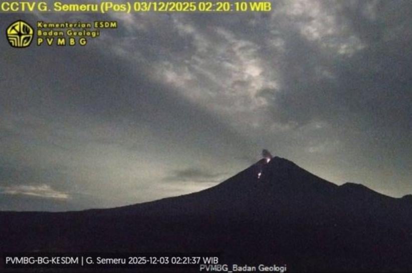 Gunung Semeru Meletus Belasan Kali hingga Muntahkan Kolom Abu 1,1 Km, Pertanda Apa?