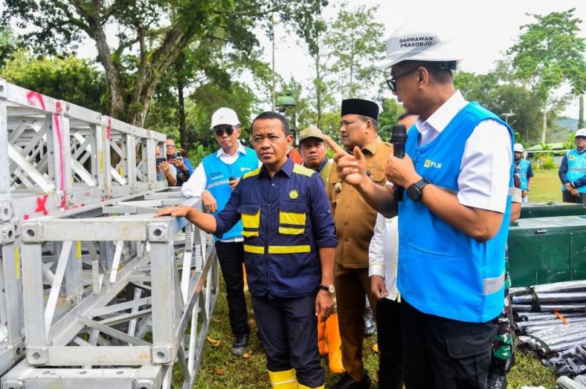 Menteri Bahlil Targetkan Listrik Normal Total di Tapteng Jumat Mendatang