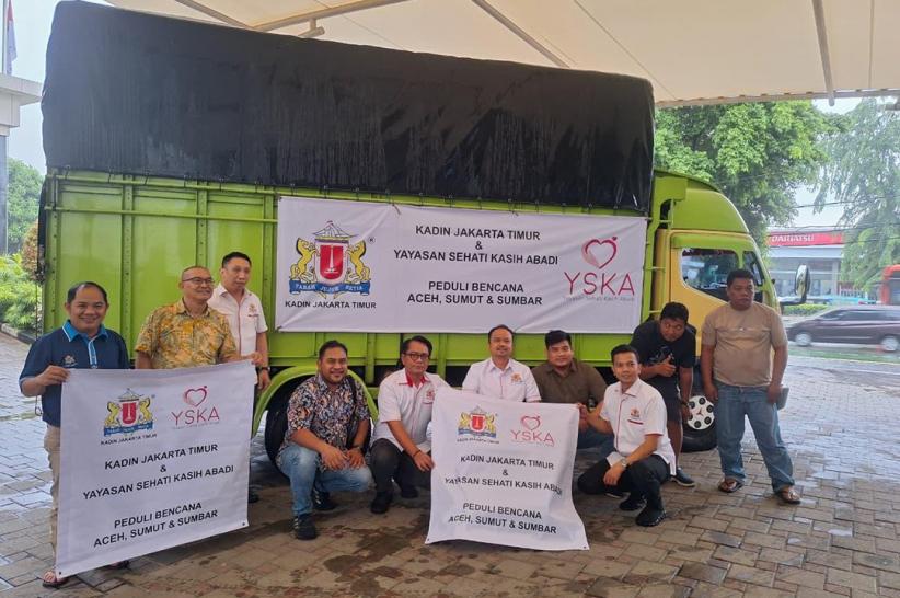 KADIN Jakarta Timur Kirim Bantuan untuk Korban Bencana di Aceh, Sumatera Utara dan Sumatera Barat - Bagian 1